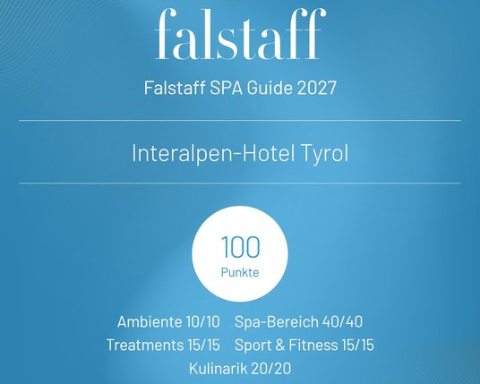 Falstaff Spa Guide 2027 Falstaff Spa Guide 2027