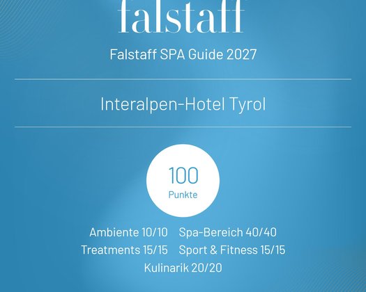 Falstaff Spa Guide 2027 Falstaff Spa Guide 2027