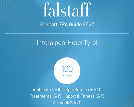 Falstaff Spa Guide 2027 Falstaff Spa Guide 2027