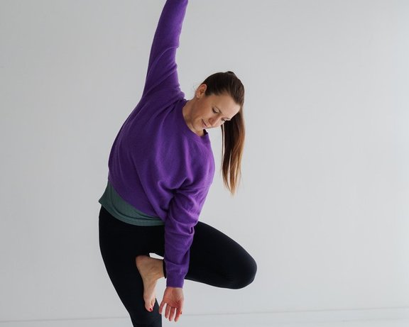 Yogatrainerin Ariane Kaiser ©Ariane Kaiser