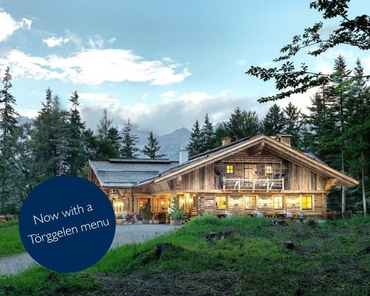 Experience our Mountain Hut Evenings at the Interalpen-Alm A view from our Interalpen-Alm