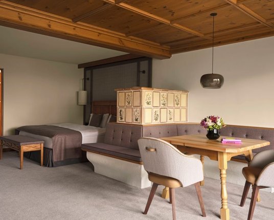 Neu gestaltetes Doppelzimmer Deluxe auf der Südseite mit modernem Interieur