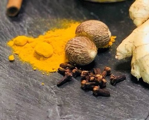 Zutaten für goldene Milch