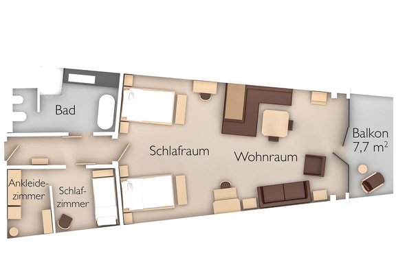 Grundriss Deluxe Zimmer Twin Deluxe Twin Zimmer Grundriss
