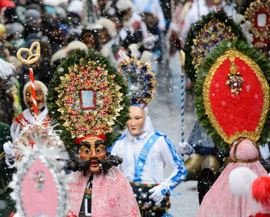 Imster Schemenlaufen © Imst Tourismus Volksfest in Imst