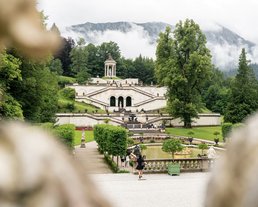 Besuch des Schloss Linderhof in Bayern