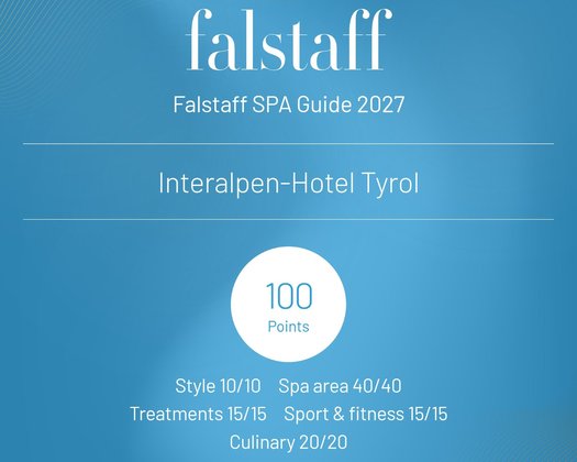 Falstaff Spa Guide 2027 Falstaff Spa Guide 2027