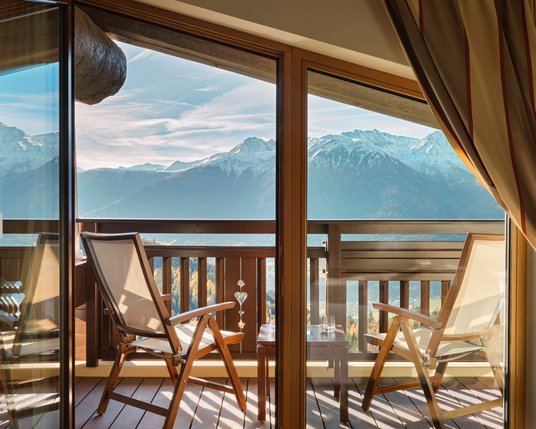 Ausblick aus dem Interalpen