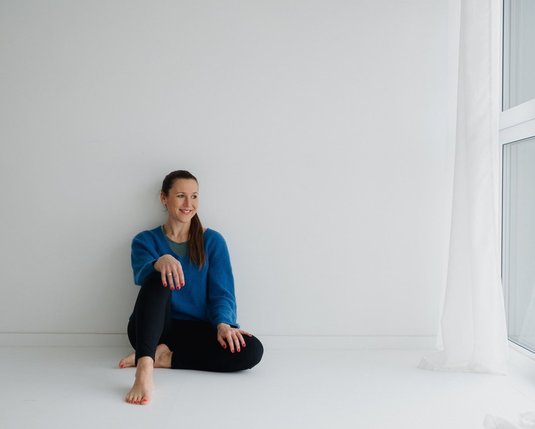 Yogatrainerin Ariane Kaiser ©Ariane Kaiser