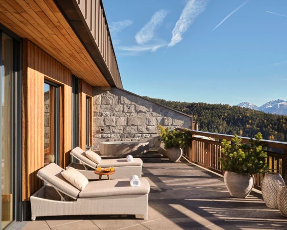 Balkon der Suite Balkon der Suite