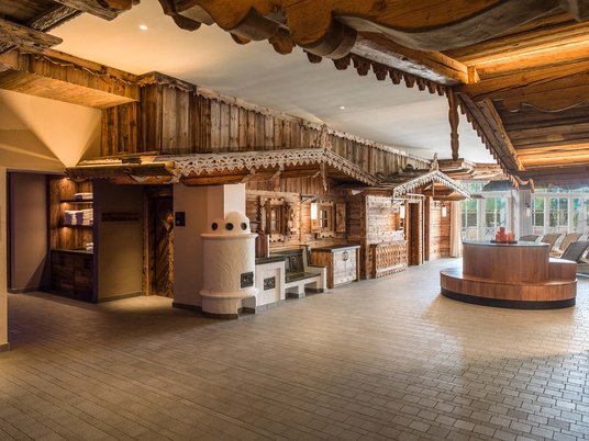 Unser traditionelles Tiroler Saunadorf