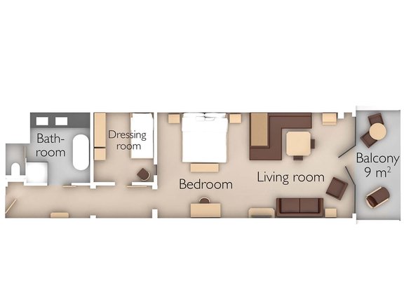 Room sketch Deluxe Double Room Deluxe Double Room Floor Plan