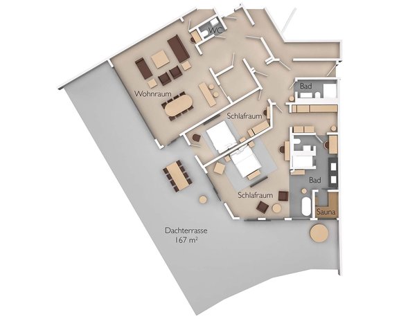 Panorama Suite Grand Grundriss