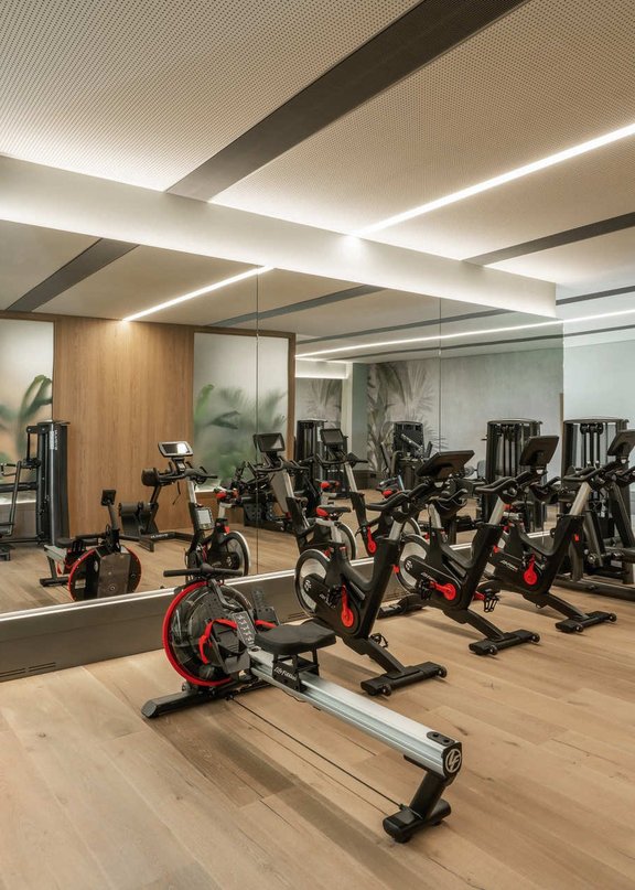 Fitnessstudio im Interalpen-Hotel Fitnessstudio im Interalpen-Hotel