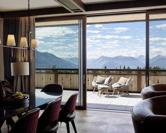 Aussicht aus der Panorama Suite Aussicht aus der Panorama Suite
