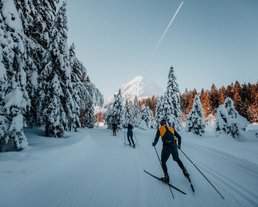 Beim Langlaufen in Wildmoos ©Region Seefeld Beim Langlaufen in Wildmoos ©Region Seefeld